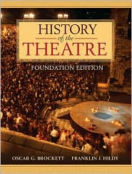 History of Theatre, Brief Edition by Oscar G. Brockett: Book Cover