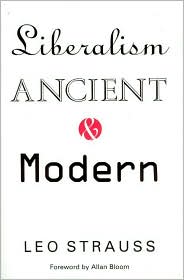 Liberalism Ancient and Modern by Leo Strauss: Book Cover