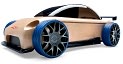 Product Image. Title: Automoblox S9R Vehicle - Blue/Black