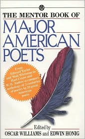 The Mentor Book of Major American Poets by Oscar Williams: Book Cover