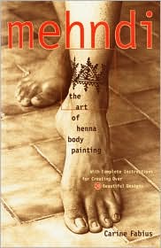 Mehndi by Carine Fabius: Book Cover