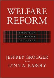 Welfare Reform by Jeffrey T. Grogger: Book Cover