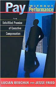 Pay without Performance by Lucian Bebchuk: Book Cover