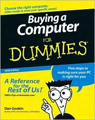 Buying a Computer For Dummies by Gookin: Book Cover
