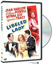 Libeled Lady with Jean Harlow: DVD Cover