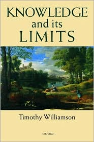 Knowledge and Its Limits by Timothy Williamson: Book Cover