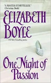 One Night of Passion by Elizabeth Boyle: Book Cover