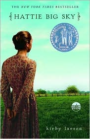 Hattie Big Sky by Kirby Larson: Book Cover