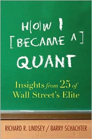 How I Became a Quant by Barry Schachter: Book Cover