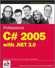 Professional C# 2005 with .NET 3.0 by Bill Evjen: Book Cover