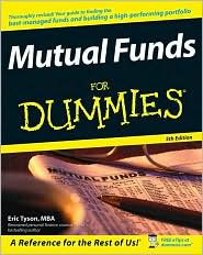 Mutual Funds for Dummies by Eric Tyson MBA: Book Cover