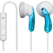 Product Image. Title: Sony Earbuds with In-line iPod Remote - Blue