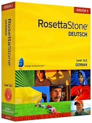 Rosetta Stone German Set Level 1 & 2 Personal Edition
