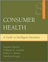 Consumer Health by Stephen Barrett: Book Cover