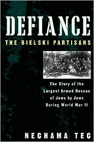 Defiance by Nechama Tec: Book Cover