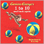 Book Cover Image. Title: Curious George's 1 to 10 and Back Again, Author: by H. A. Rey