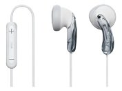 Product Image. Title: Sony Earbuds with In-line iPod Remote - Gray