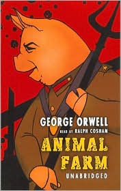 Animal Farm by George Orwell: Audio Book Cover