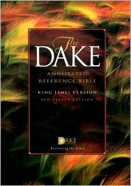 The Dake Annotated Reference Bible, King James Version (KJV) - Standard-Size, Red Letter Edition by Staff of Dake Publishing: Book Cover