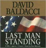 Last Man Standing by David Baldacci: CD Audiobook Cover