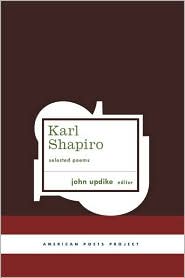 Selected Poems by Karl Shapiro: Book Cover