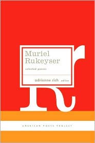 Muriel Rukeyser by Muriel Rukeyser: Book Cover