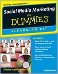 Book Cover Image. Title: Social Media Marketing eLearning Kit For Dummies, Author: by Phyllis  Khare