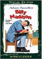 Billy Madison with Adam Sandler: DVD Cover