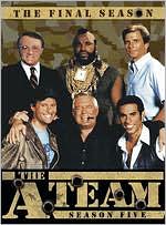 The A-Team - Season Five - Final Season with George Peppard: DVD Cover