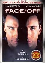 Face/Off starring John Travolta: DVD Cover