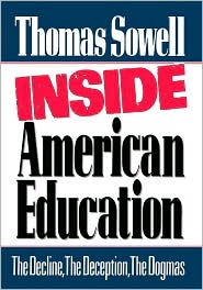 Inside American Education by Thomas Sowell: Book Cover
