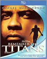 Remember The Titans with Denzel Washington: Blu-ray Cover