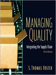 Managing Quality by S. Thomas Foster: Book Cover