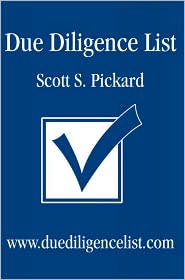 Due Diligence List by Scott S. Pickard: Book Cover