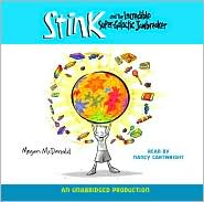 Stink and the Incredible Super-Galactic Jawbreaker by Megan McDonald: CD Audiobook Cover
