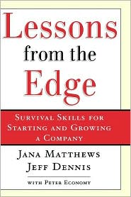 Lessons from the Edge by Jana Matthews: Book Cover