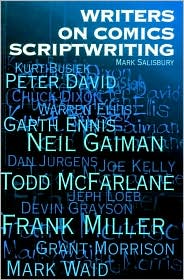 Writers on Comics Scriptwriting by Mark Salisbury: Book Cover