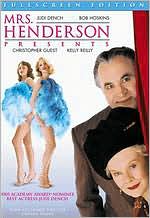 Mrs. Henderson Presents with Judi Dench: DVD Cover