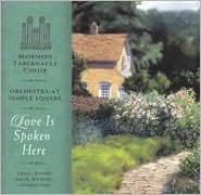 Love Is Spoken Here by Mormon Tabernacle Choir: CD Cover