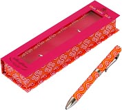 Product Image. Title: Jonathan Adler Rose Print Pen