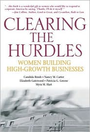 Clearing the Hurdles by Candida Brush: Book Cover