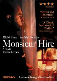 Monsieur Hire with Michel Blanc: DVD Cover