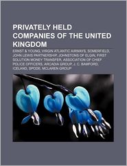 Privately held companies of the United Kingdom: Ernst & 