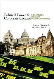 Political Power and Corporate Control by Peter A. Gourevitch: Book Cover