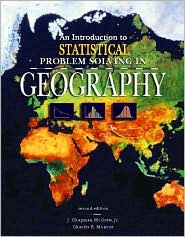 An Introduction to Statistical Problem Solving in Geography by Jr. McGrew: Book Cover