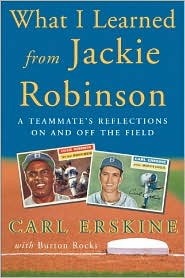 What I Learned from Jackie Robinson by Carl Erskine: Book Cover