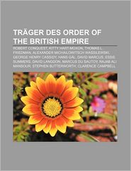 Trager Des Order of the British Empire: Robert Conquest, 