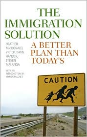 The Immigration Solution by Heather Mac Donald: Book Cover