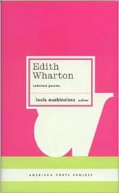 Edith Wharton by Edith Wharton: Book Cover
