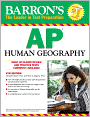 Book Cover Image. Title: Barron's AP Human Geography, 4th Edition, Author: by Meredith Marsh Ph.D. Meredith
